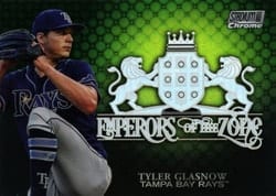 2020 Stadium Club Chrome Emperors of the Zone Tyler Glasnow #EOZ-23 card