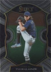 2021 Panini Select Base Set Tyler Glasnow #37 card