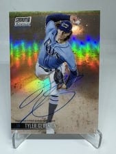 2021 Stadium Club Chrome Autographs Tyler Glasnow #SCCAV-TG card