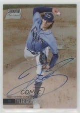 2021 Stadium Club Chrome Autographs Tyler Glasnow #SCCAV-TG card