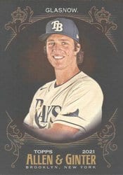 2021 Topps Allen & Ginter X Base Set Tyler Glasnow #151 card