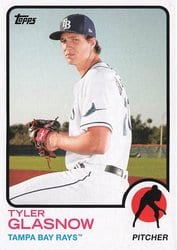 2021 Topps Archives Base Set Tyler Glasnow #114 card