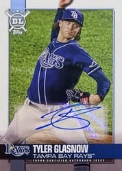 2021 Topps Big League Big League Autographs Tyler Glasnow #BLA-TG card