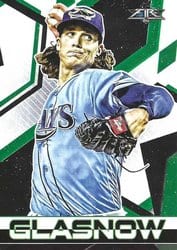2021 Topps Fire Base Set Tyler Glasnow #144 card