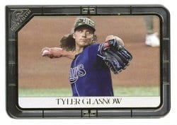 2021 Topps Gallery Base Set Tyler Glasnow #128 card
