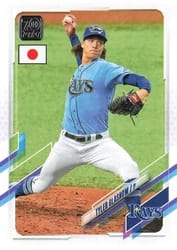 2021 Topps Japan Edition Base Set Tyler Glasnow #122 card