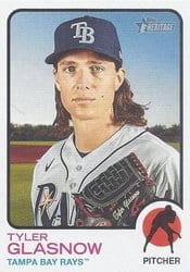 2022 Topps Heritage Base Set Tyler Glasnow #310 card
