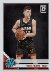 2019-20 Donruss Optic Base Set Tyler Herro #172 card