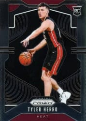 2019-20 Panini Prizm Base Set Tyler Herro #259 card