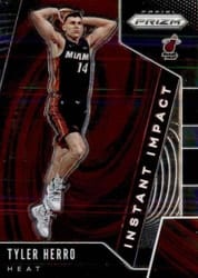 2019-20 Panini Prizm Instant Impact Tyler Herro #1 card