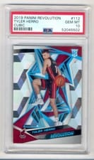2019 Panini Revolution Rookie Revolution Tyler Herro Cubic #13 card