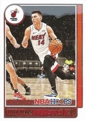 2021-22 Hoops Winter Base Set Tyler Herro #40 card