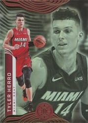 2021-22 Panini Illusions Base Set Tyler Herro #61 card