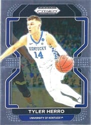 2022 Panini Prizm Draft Picks Base Set Tyler Herro #47 card