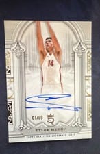 2023-24 Topps Royalty Pillars of Greatness Signatures Tyler Herro #PGS-THE card