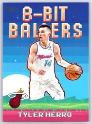 2025-26 Topps 8-Bit Ballers Tyler Herro #8B-2 card