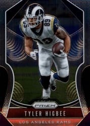 2019 Panini Prizm Base Set Tyler Higbee #241 card