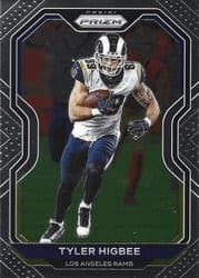 2020 Panini Prizm Base Set Tyler Higbee #274 card