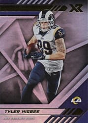 2020 Panini XR Base Set Tyler Higbee #15 card