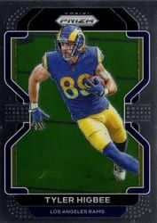 2021 Panini Prizm Base Set Tyler Higbee #66 card