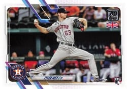 2021 Topps UK Edition Base Set Tyler Ivey #213 card