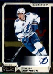 2018-19 O-Pee-Chee Platinum Base Set Tyler Johnson #93 card