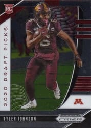 2020 Panini Prizm Draft Picks Base Set Tyler Johnson #125 card
