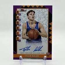 2024-25 Finest Rookie Finest Autographs Tyler Kolek #RFA-TK card