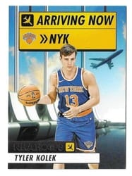 2024-25 Hoops Arriving Now Tyler Kolek #13 card