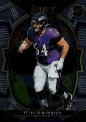2022 Panini Select Base Set Tyler Linderbaum #74 card