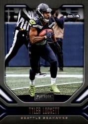 2019 Panini Playbook Base Set Tyler Lockett #87 card