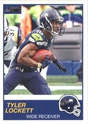 2019 Score Base Set Tyler Lockett #317 card