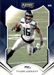 2021 Panini Playoff Base Set Tyler Lockett #196 card