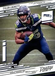 2021 Panini Prestige Base Set Tyler Lockett #196 card