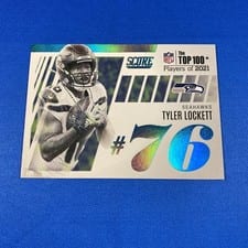 2022 Score Top 100 Tyler Lockett #T76 card