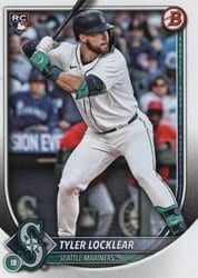 2025 Bowman Base Set Tyler Locklear #93 card
