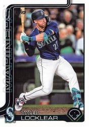 2025 Topps Base Set Tyler Locklear #192 card