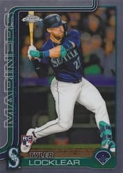 2025 Topps Chrome Base Set Tyler Locklear #41 card