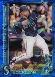 2025 Topps Chrome Sapphire Base Set Tyler Locklear #41 card