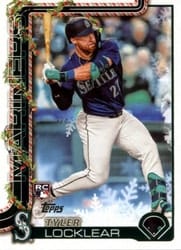 2025 Topps Holiday Base Set Tyler Locklear #H165 card