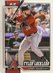2026 Topps Base Set Tyler Locklear #430 card