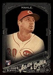 2018 Topps Allen & Ginter X Base Set Tyler Mahle #196 card