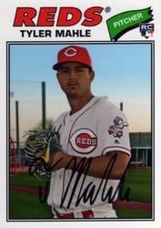 2018 Topps Archives Base Set Tyler Mahle #193 card