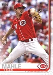 2019 Topps Base Set Tyler Mahle #399 card