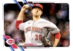 2021 Topps Update Base Set Tyler Mahle #US307 card