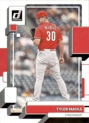 2022 Donruss Base Set Tyler Mahle #160 card