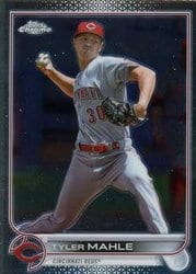 2022 Topps Chrome Update Base Set Tyler Mahle #USC57 card