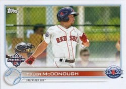 2022 Topps Pro Debut Base Set Tyler McDonough #PD-129 card
