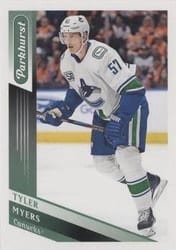 2019-20 Parkhurst Base Set Tyler Myers #227 card