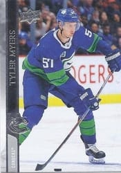 2020-21 Upper Deck Base Set Tyler Myers #177 card